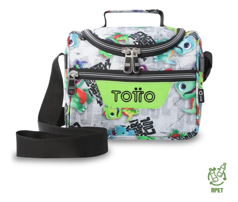 LONCHERA TE RMICA PARA NIÑO PIZARRA MEDIANA GRIS - 1