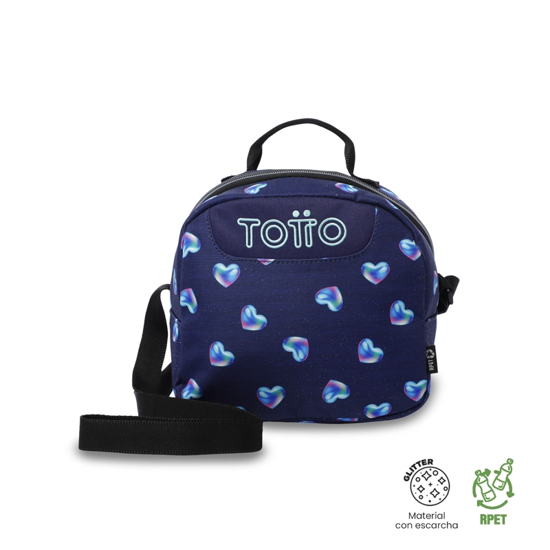 LONCHERA TE RMICA BORRADOR GLITTER MEDIANA AZUL - 1