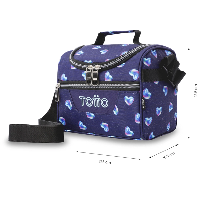 LONCHERA TE RMICA PARA MUJER PIZARRA GLITTER MEDIANA AZUL - 3