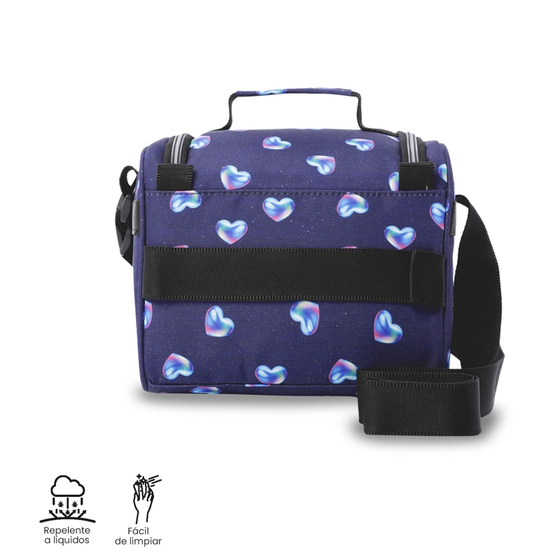 LONCHERA TE RMICA PARA MUJER PIZARRA GLITTER MEDIANA AZUL - 4