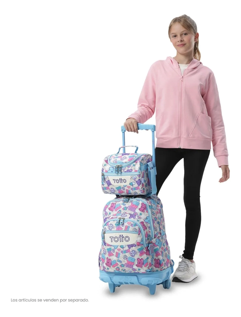 LONCHERA TE RMICA PARA NIÑA PIZARRA MEDIANA BLANCA - 6