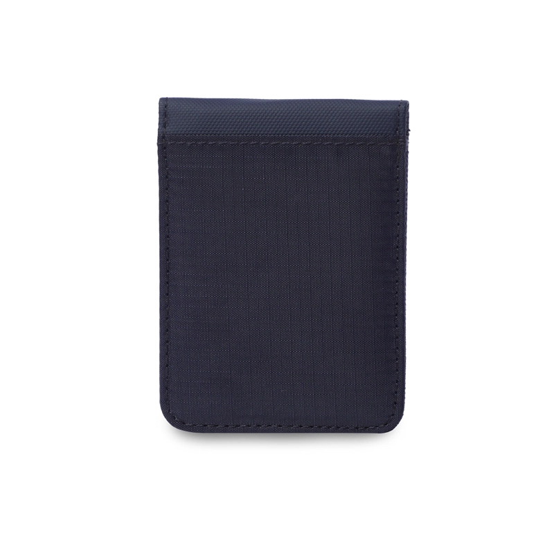 BILLETERA HOMBRE WOOD PEQUEÑA CON RFID BLOCKER AZUL - 4