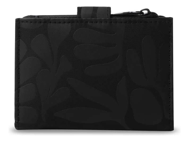 BILLETERA MUJER TEXTURE PEQUEÑA CON RFID BLOCKER NEGRA - 6