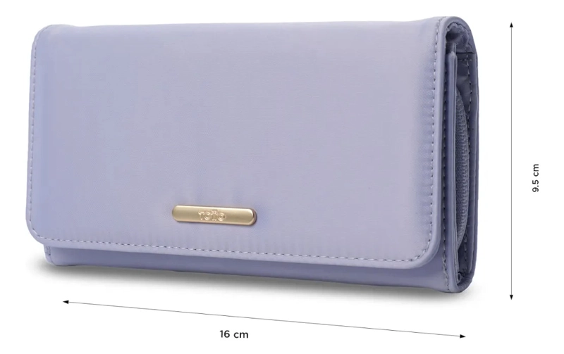 BILLETERA MUJER BEL GRANDE CON RFID BLOCKER MORADA - 2