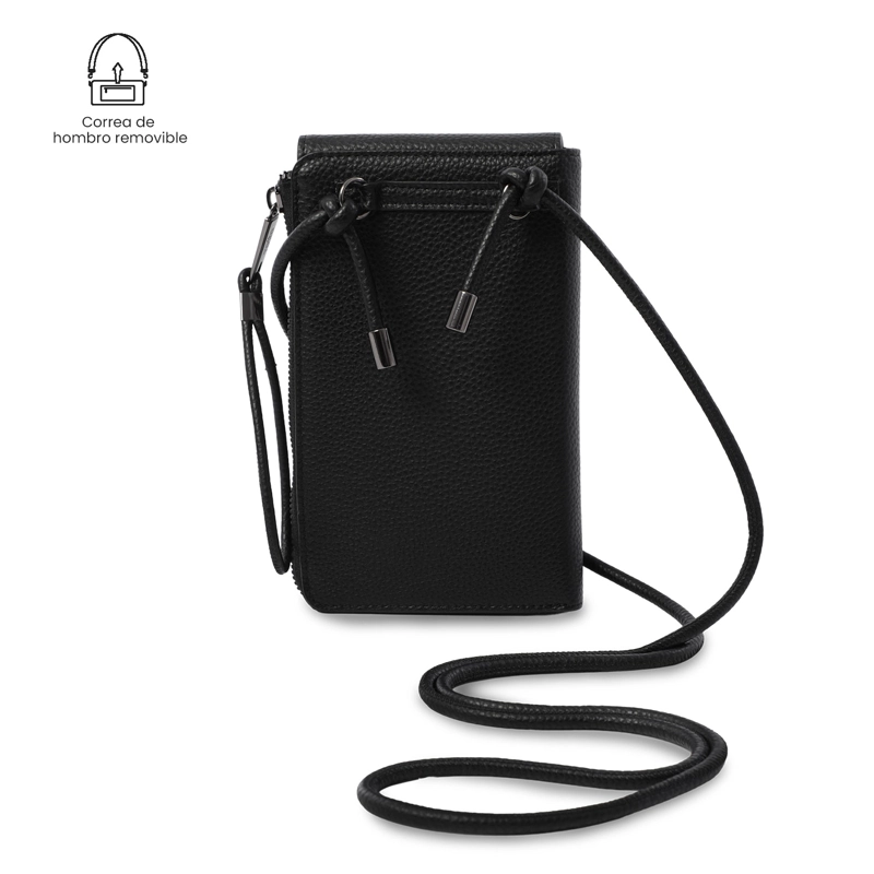 PORTADOCUMENTOS SMOOTH CON RFID BLOCKER NEGRO - 5