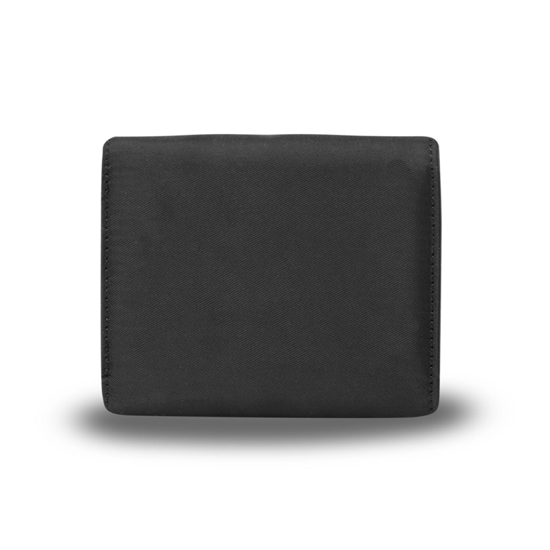 BILLETERA MUJER ROXANNE MEDIANA CON RFID BLOCKER NEGRA - 4