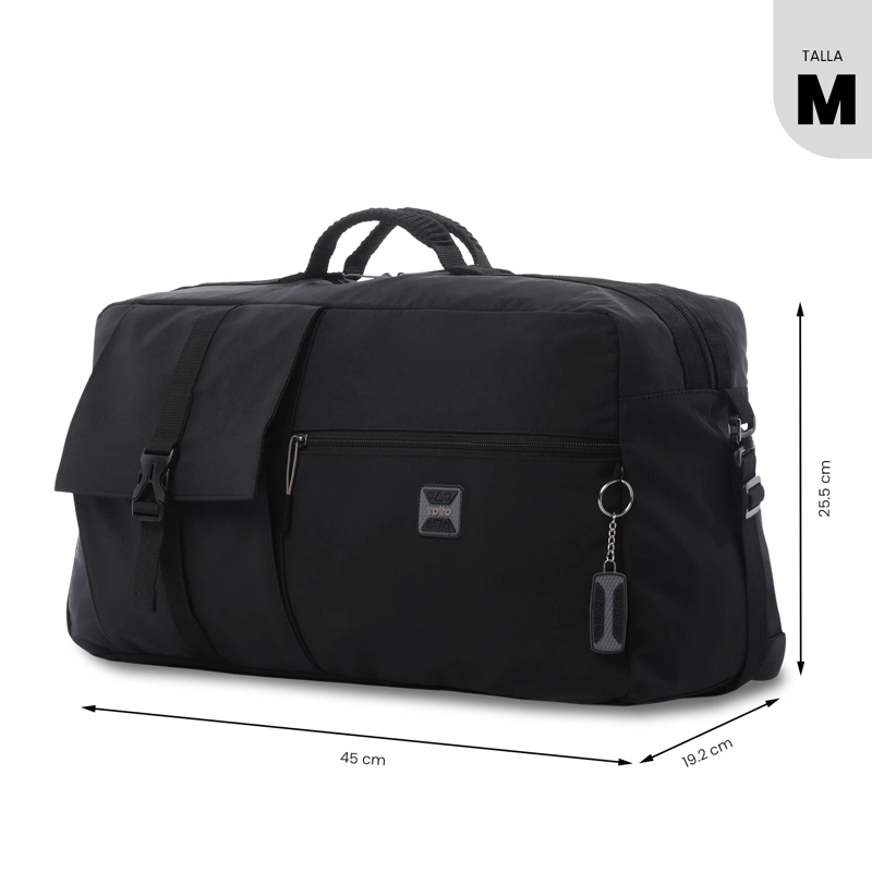 BOLSO DE VIAJE SPA MEDIANA COLOR NEGRA - 3