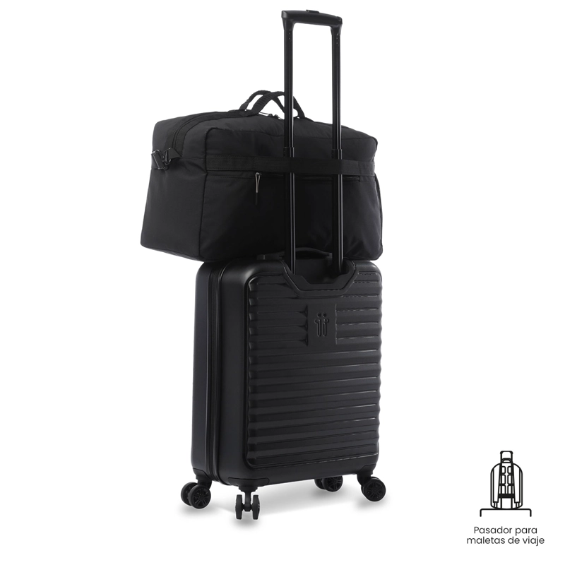 BOLSO DE VIAJE SPA MEDIANA COLOR NEGRA - 6