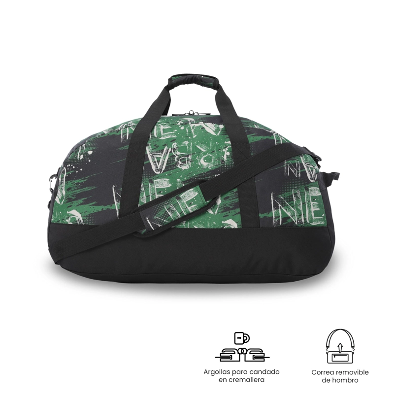 BOLSO DE VIAJE ACTIVE GRANDE COLOR VERDE - 5