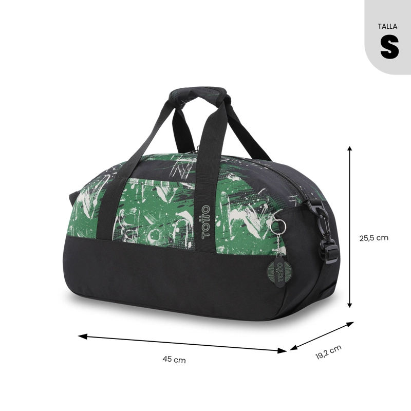 BOLSO DE VIAJE ACTIVE PEQUEÑA COLOR VERDE - 2