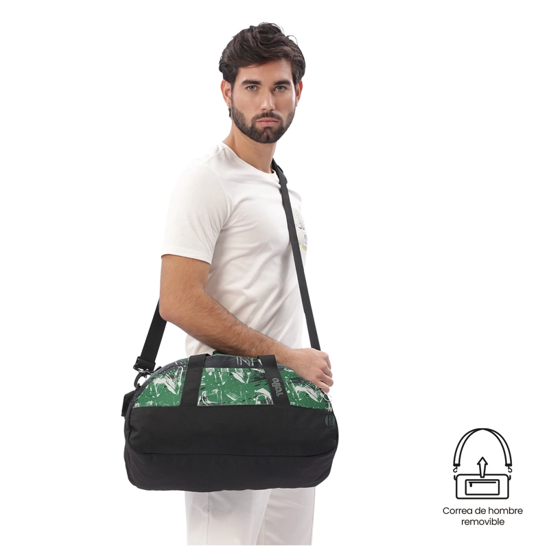 BOLSO DE VIAJE ACTIVE PEQUEÑA COLOR VERDE - 3