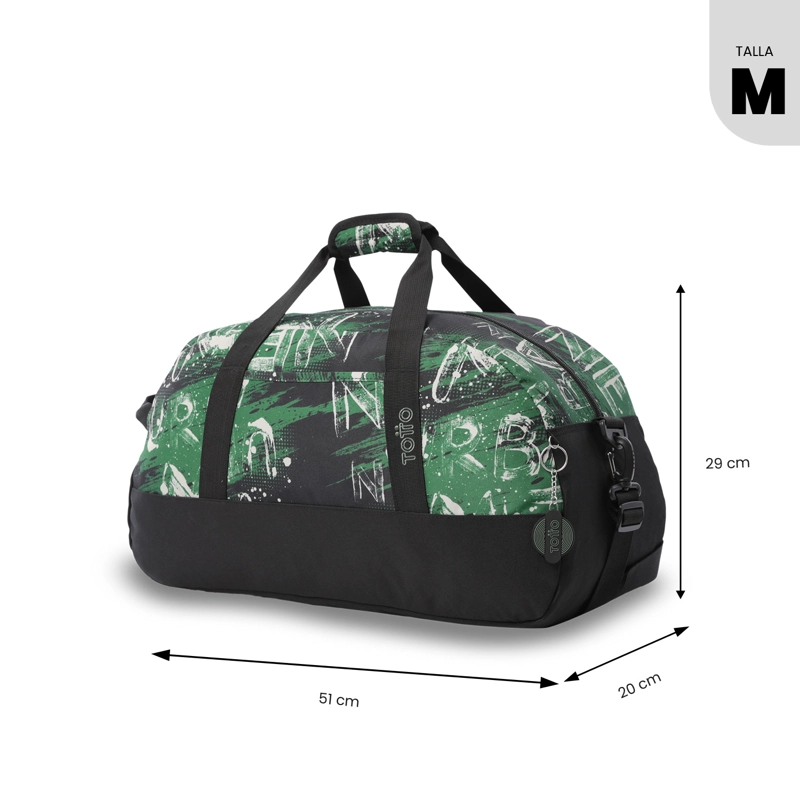 BOLSO DE VIAJE ACTIVE MEDIANA COLOR VERDE - 2
