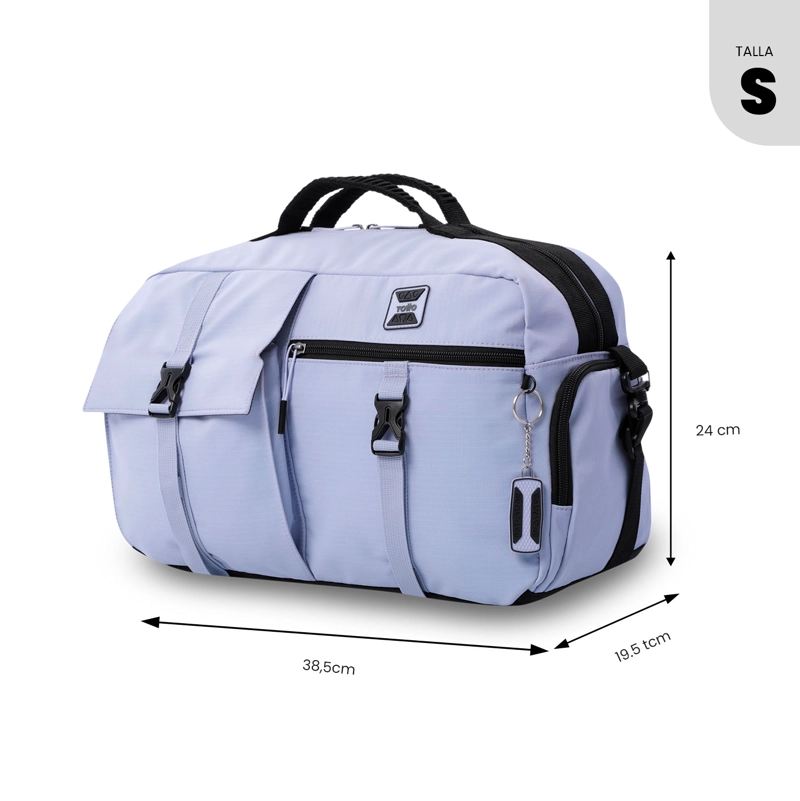 BOLSO DE VIAJE SPA PEQUEÑA COLOR MORADA - 2