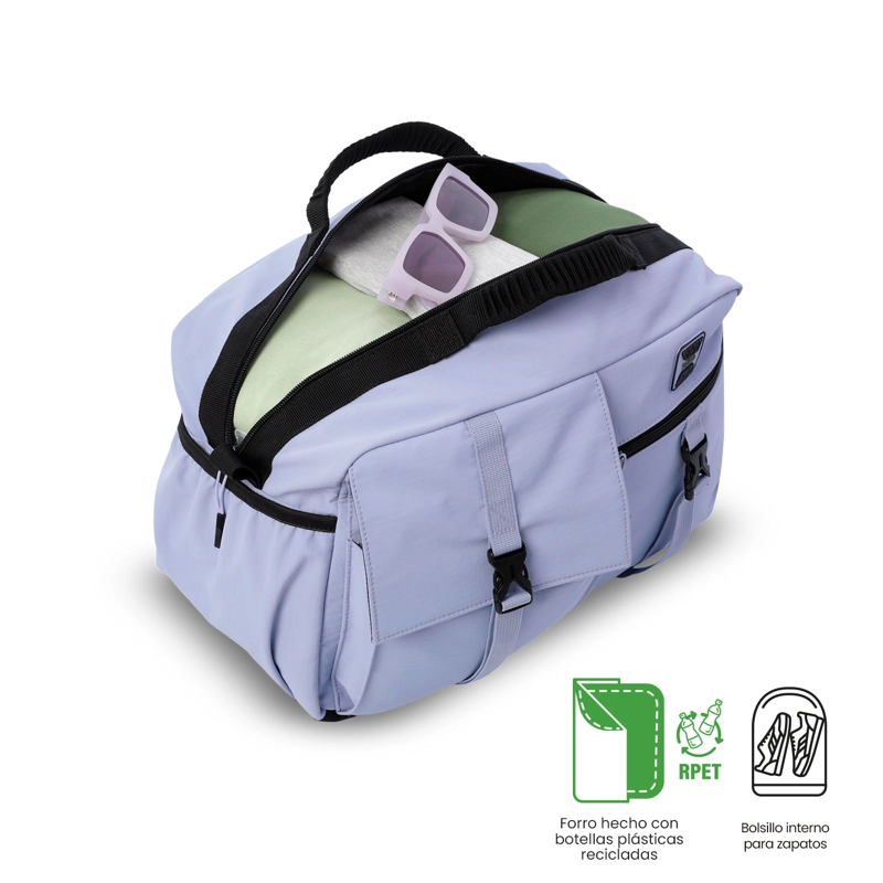BOLSO DE VIAJE SPA PEQUEÑA COLOR MORADA - 3