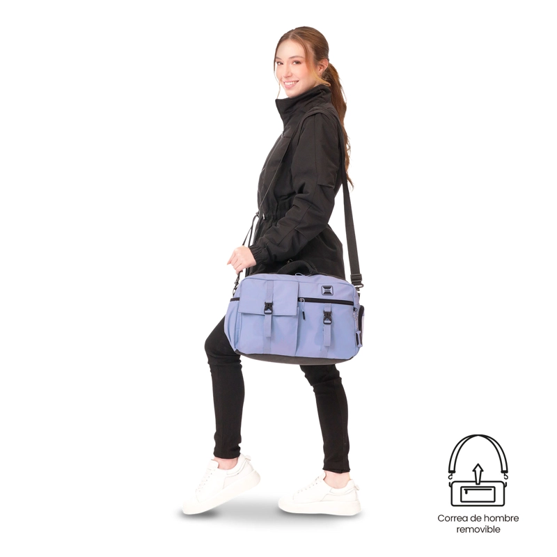 BOLSO DE VIAJE SPA PEQUEÑA COLOR MORADA - 5