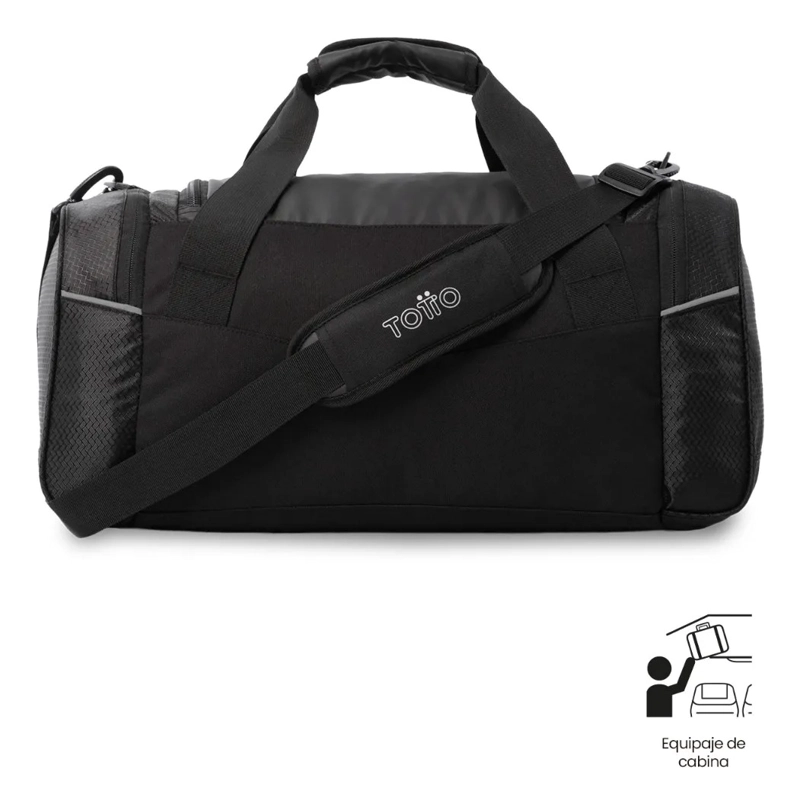 BOLSO DE VIAJE TECK 3.0 PEQUEÑA COLOR NEGRA - 5