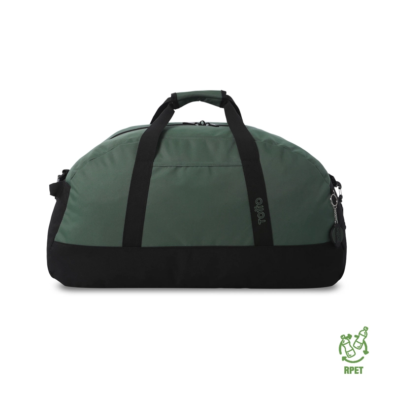 BOLSO DE VIAJE ACTIVE GRANDE COLOR VERDE/NEGRO - 1