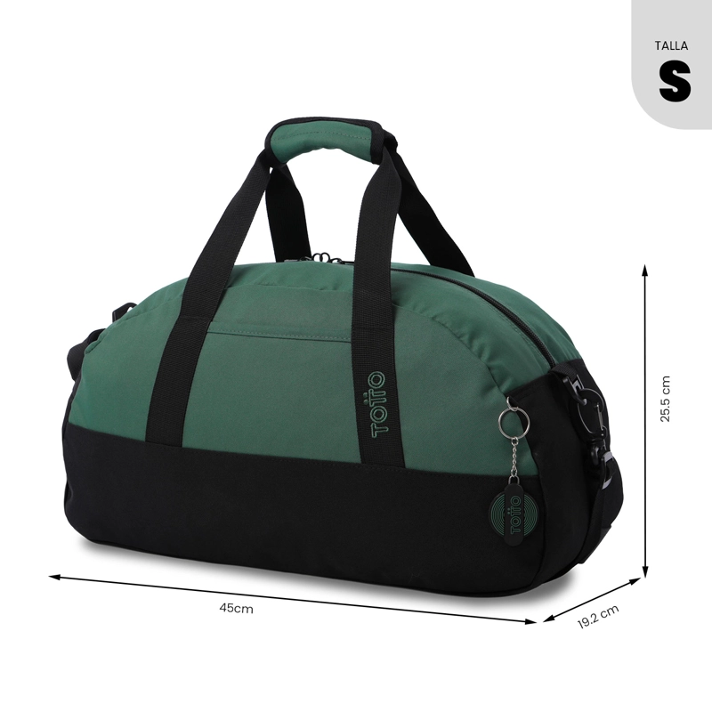 BOLSO DE VIAJE ACTIVE PEQUEÑA COLOR VERDE - 3