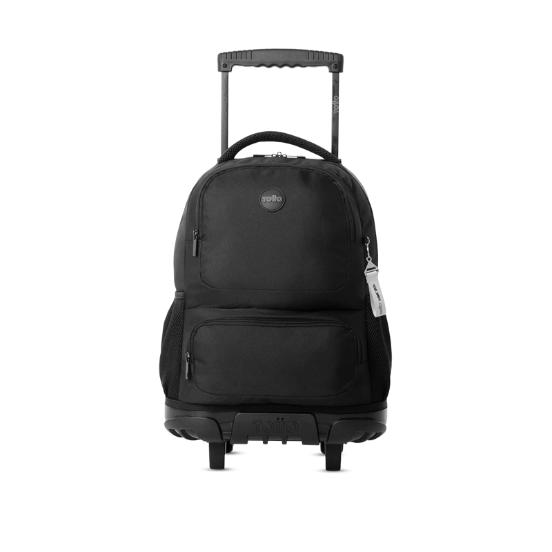MOCHILA PARA NIÑO CON RUEDAS SKL GRANDE NEGRO - 1