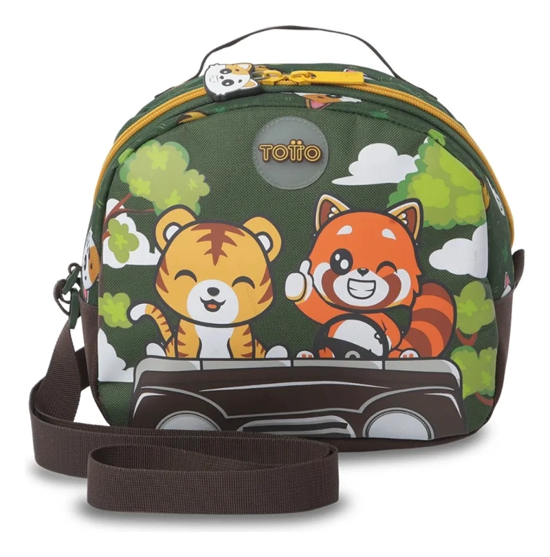 LONCHERA TE RMICA PARA NIÑO SAFARI MEDIANA VERDE - 1