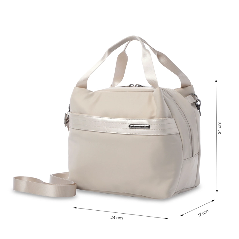 LONCHERA EJECUTIVA BIRMANA GRANDE TE RMICA BEIGE - 3