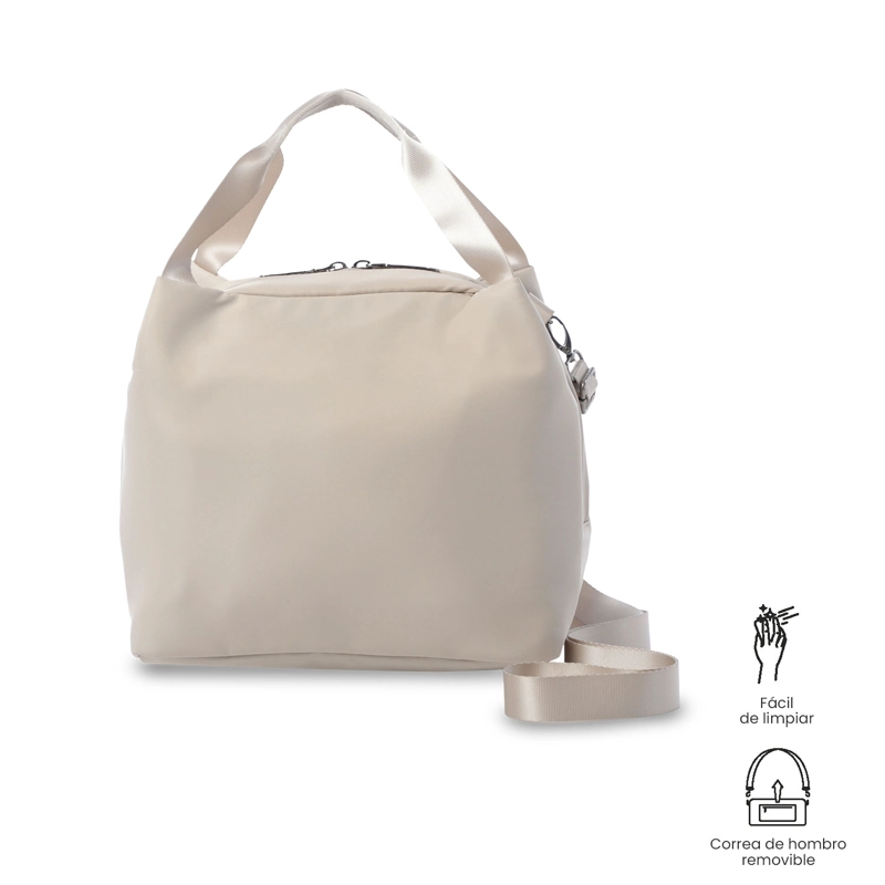 LONCHERA EJECUTIVA BIRMANA GRANDE TE RMICA BEIGE - 4