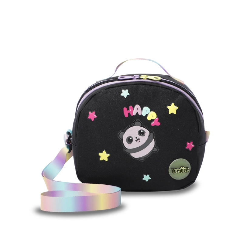 LONCHERA TE RMICA PARA NIÑA GLOWING BLACK MEDIANA NEGRA - 1