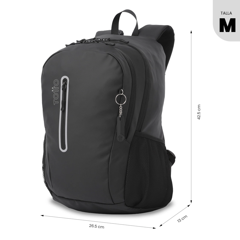 MORRAL UNIVERSITARIO SPRINT PORTA PC 14' NEGRO HOMBRE - 2