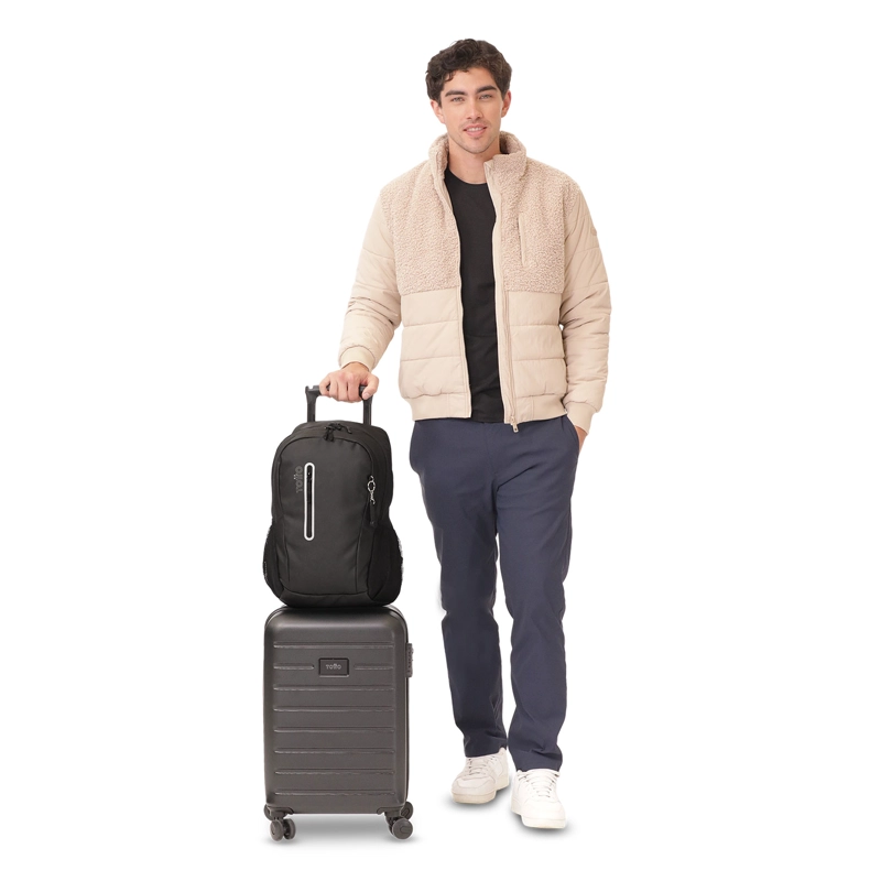 MORRAL UNIVERSITARIO SPRINT PORTA PC 14' NEGRO HOMBRE - 7