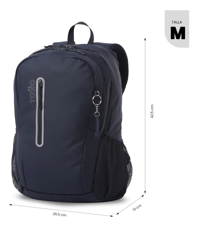 MOCHILA UNIVERSITARIA SPRINT PORTA PC 14  AZUL HOMBRE - 3
