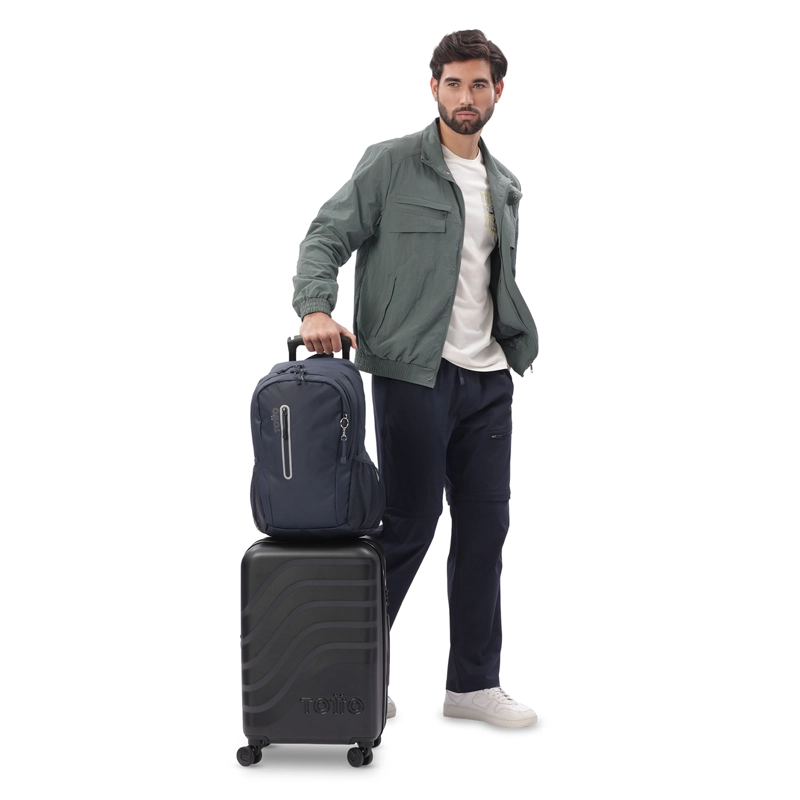 MOCHILA UNIVERSITARIA SPRINT PORTA PC 14  AZUL HOMBRE - 7