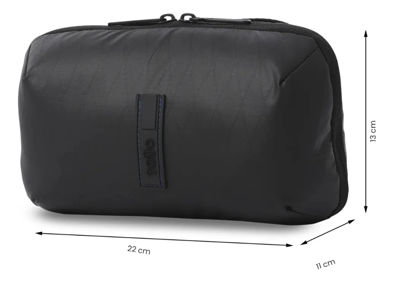 ORGANIZADOR DE BAÑO PARA VIAJE DEPLOY NEGRO - 3