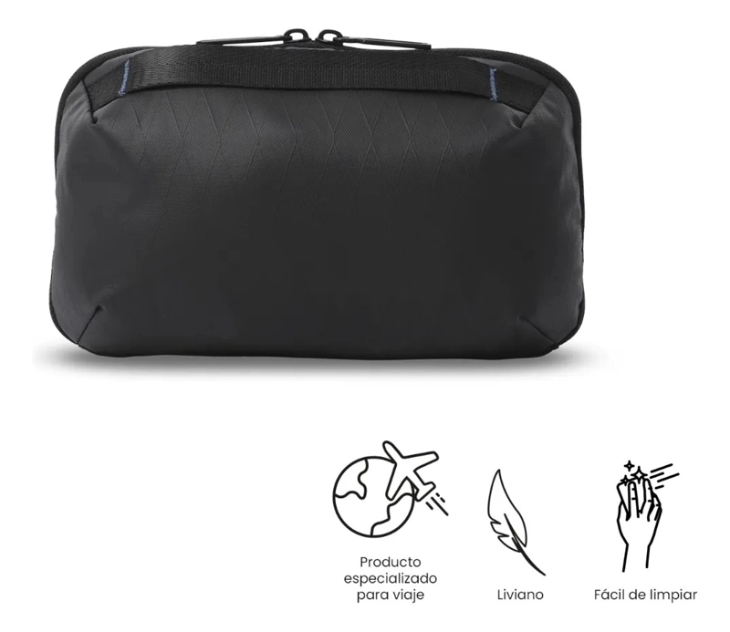 ORGANIZADOR DE BAÑO PARA VIAJE DEPLOY NEGRO - 5