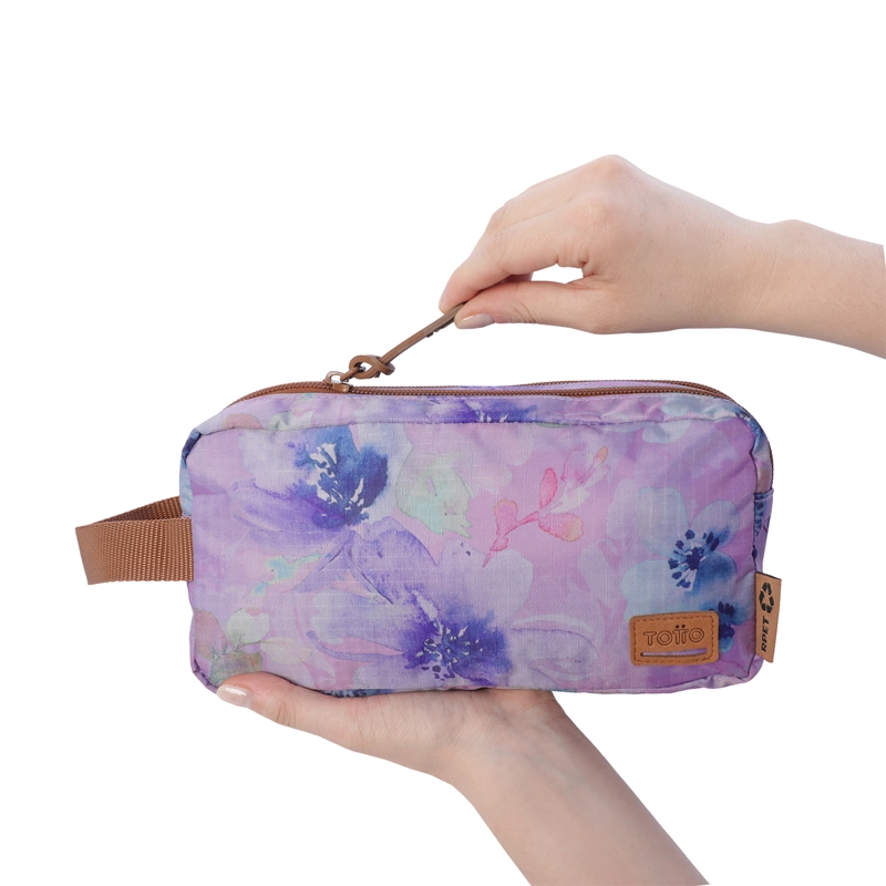 ESTUCHE TOTTO MUJER CHIZAL GRANDE ROSADA - 2