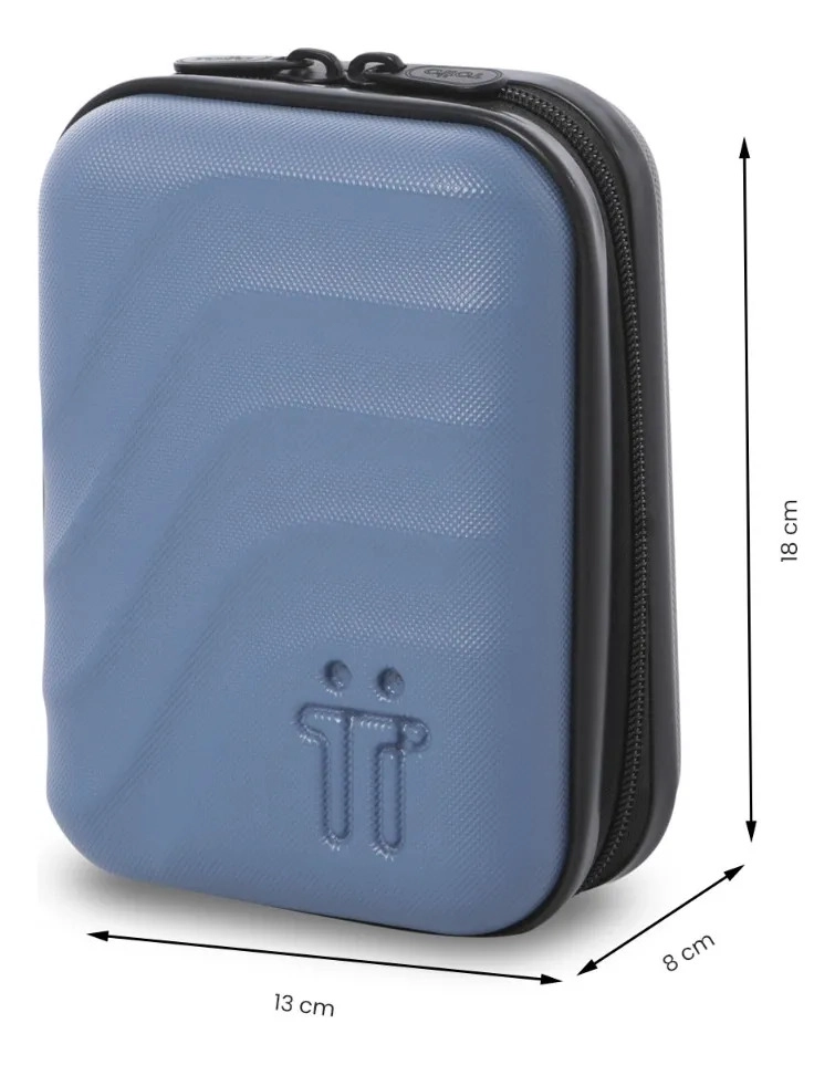 ORGANIZADOR DE VIAJE BAZY MEDIANO AZUL - 3