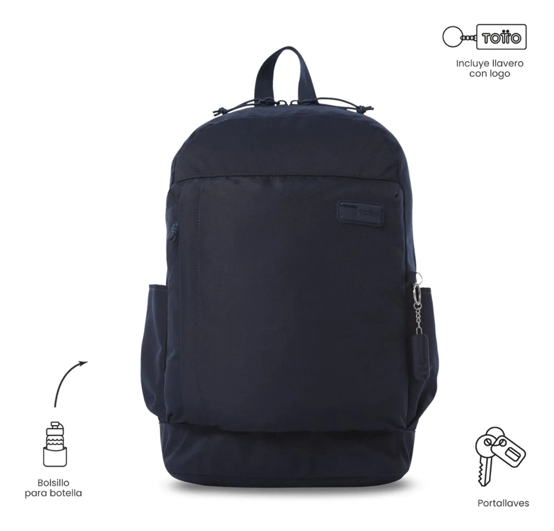 KIT X3 MOCHILA+LONCHERA+MULTIUSO YUNO AZUL - 2