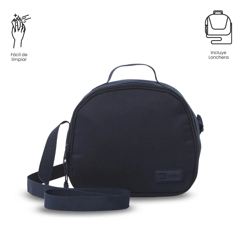 KIT X3 MOCHILA+LONCHERA+MULTIUSO YUNO AZUL - 5