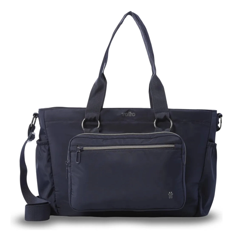 TOTE BAG PARA MUJER SET X2 BRASIL PORTA PC 15  AZUL - 1