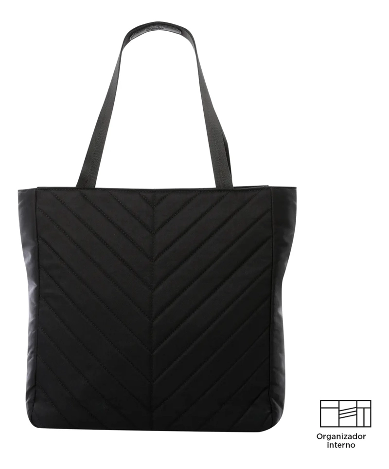 CARTERA TOTE PARA MUJER MALAWI NOTEBOOK 13  NEGRO TOTTO - 4