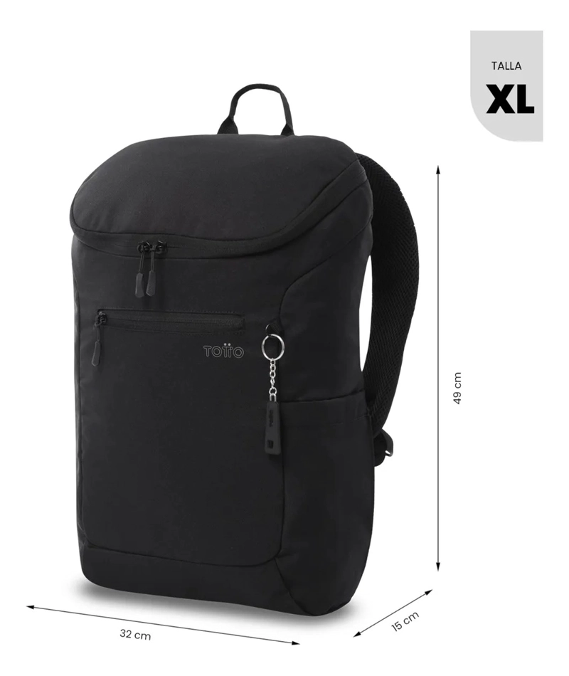 MOCHILA EJECUTIVA PORTA PC  RAP NEGRO HOMBRE - 3