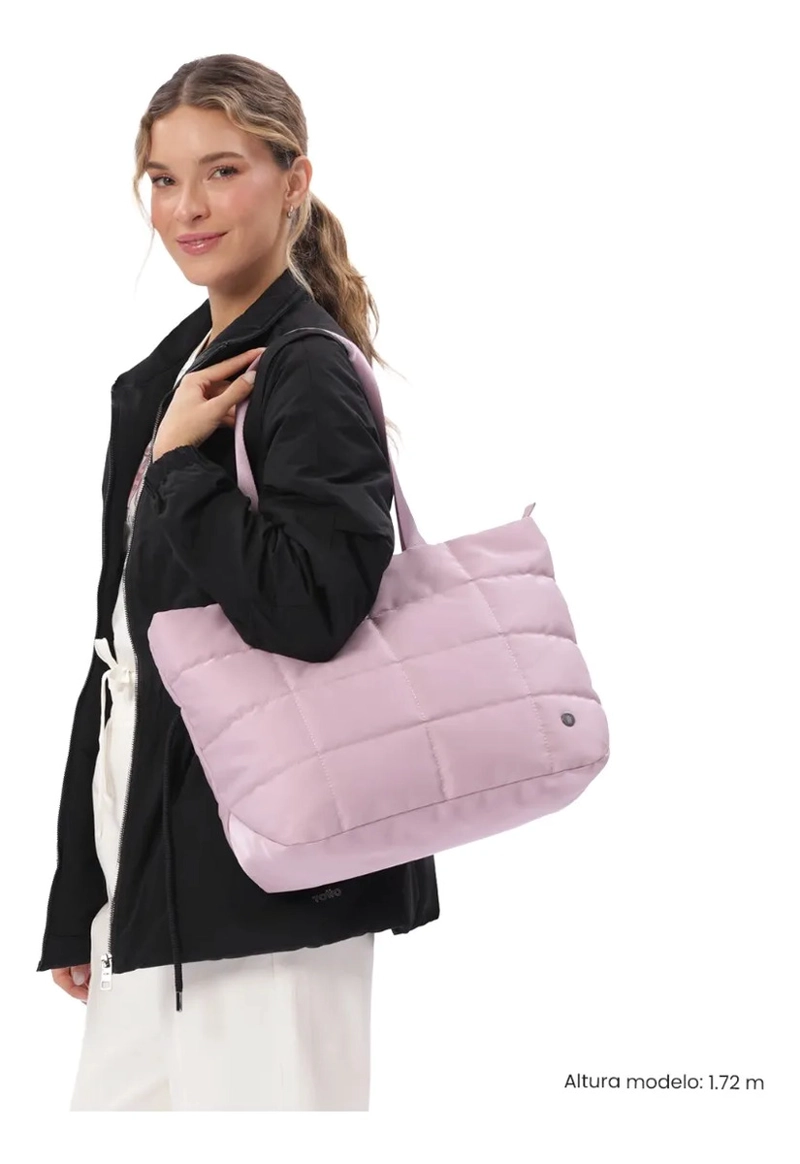 TOTE BAG PARA MUJER FREYA MEDIANO ROSADO - 2