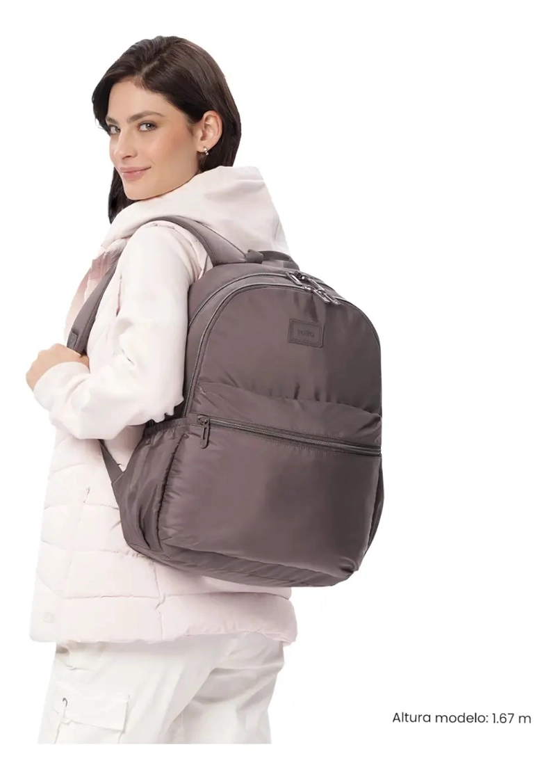 MOCHILA EJECUTIVO PORTA PC 13  AYNATTO 2.0 TERREO MUJER - 2