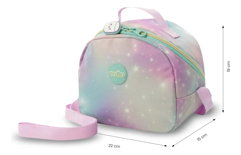 PACK ESCOLAR NIÑA X3 MORRAL +LONCHERA+MULTIUSO MELLOW GRIS - 6