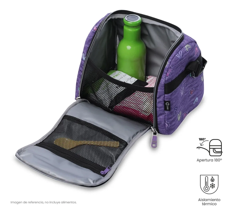 LONCHERA TE RMICA PARA MUJER RESALTADOR GRANDE MORADA - 3