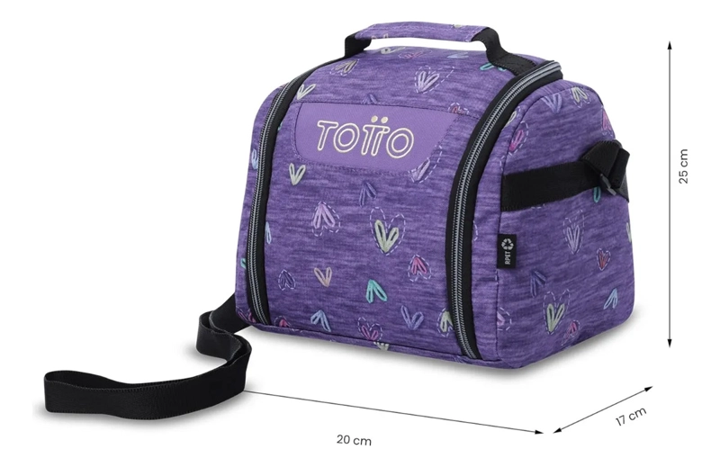 LONCHERA TE RMICA PARA MUJER RESALTADOR GRANDE MORADA - 4