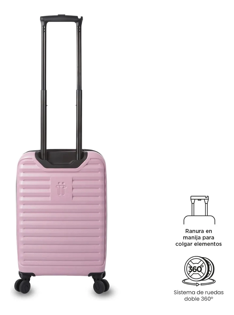 MALETA DE CABINA 360 HELIOS S2 2.0 10 KILOS ROSADA - 7