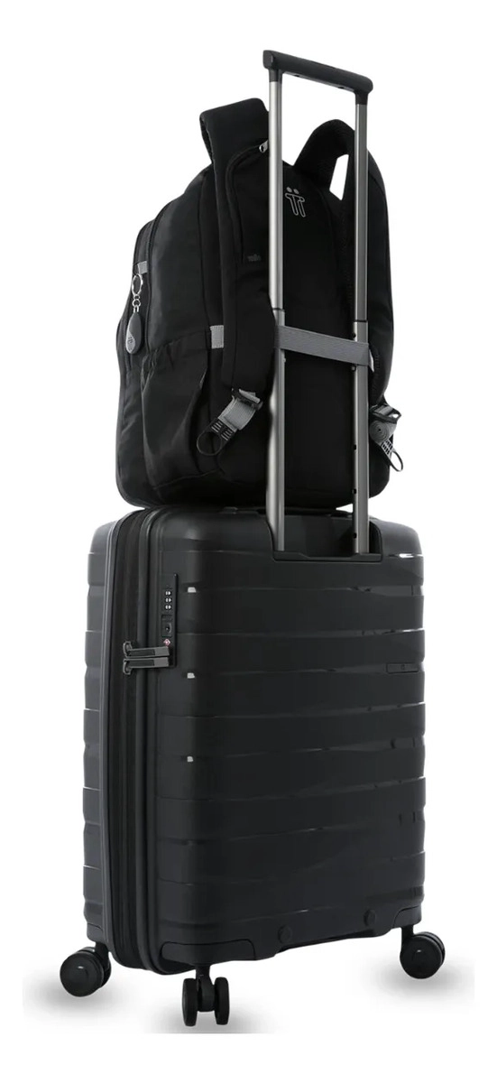 MOCHILA UNIVERSITARIO PORTA PC 13  TAMULO 2.0 NEGRO UNISEX - 7