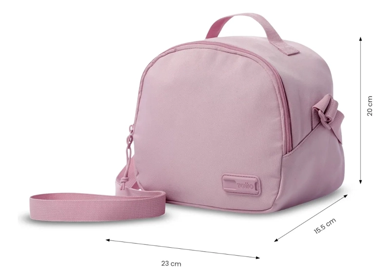 KIT X3 MOCHILA+LONCHERA+MULTIUSO YUNO ROSADO - 6
