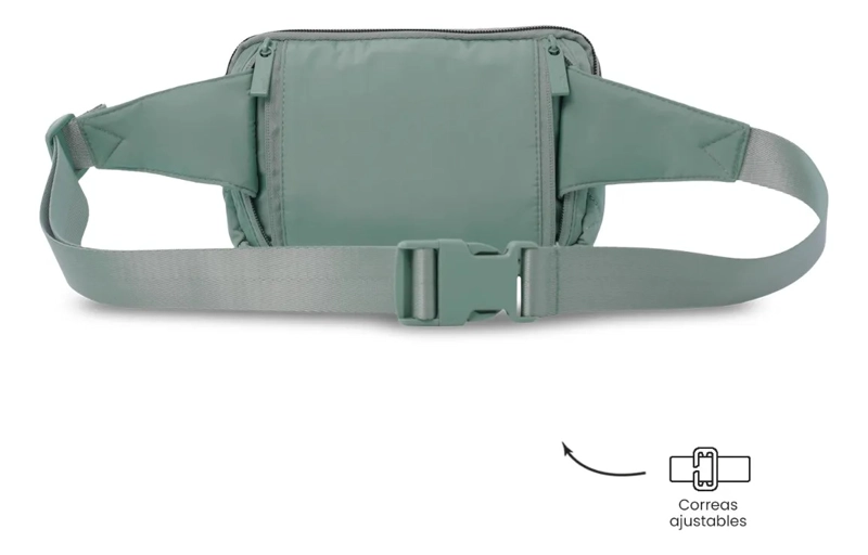 BOLSO PARA MUJER 2 EN 1 FUNTY 3.0 QUILTED PEQUEÑO VERDE - 5