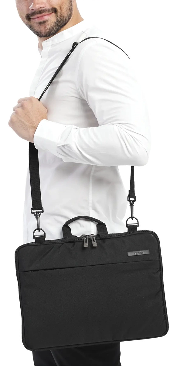 TOTTO FORGET BOLSO PARA NOTEBOOK 15.6  NEGRO - 6